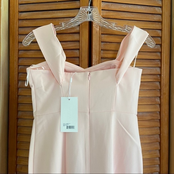 NEW Likely Bartolli Off Shoulder Pink Gown Dress - Picture 6 of 9